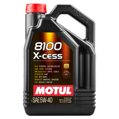 MOTUL 8100 X-CESS 5W-40 HUILE MOTEUR 5L